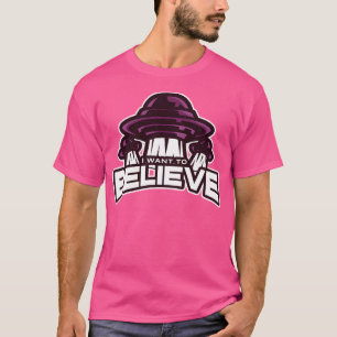 Jag vill tro på design t shirt