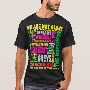 Jag vill tro på en utomjordisk konspiration t shirt