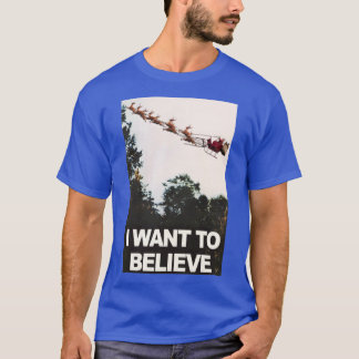 Jag vill tro på Jultomten T Shirt