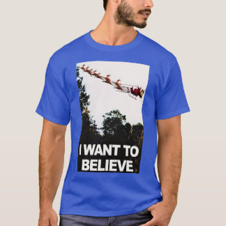 Jag vill tro på Jultomten T Shirt