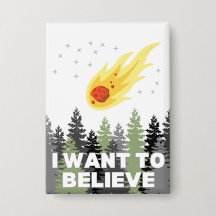 Jag vill tro på knappen Asteroid