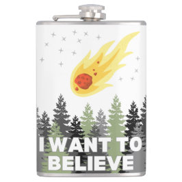 Jag vill tro på steroidkolv fickplunta