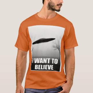 Jag vill tro på t shirt