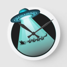 Jag vill tro på tomten rund klocka