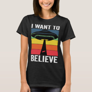 Jag vill tro på UFO T Shirt