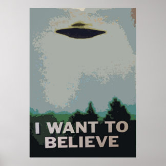Jag vill tro på X-filer Poster