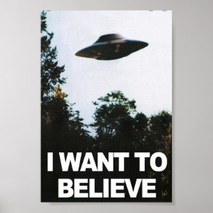 Jag vill tro poster