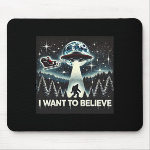 Jag Vill Tro Rolig Ufo Bigfoot Tomte Jul Musmatta