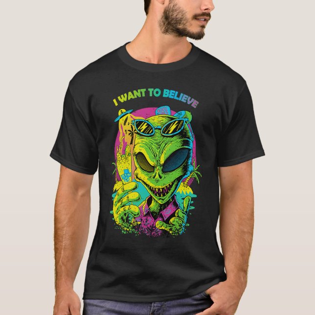 Jag vill tro t shirt (Framsida)