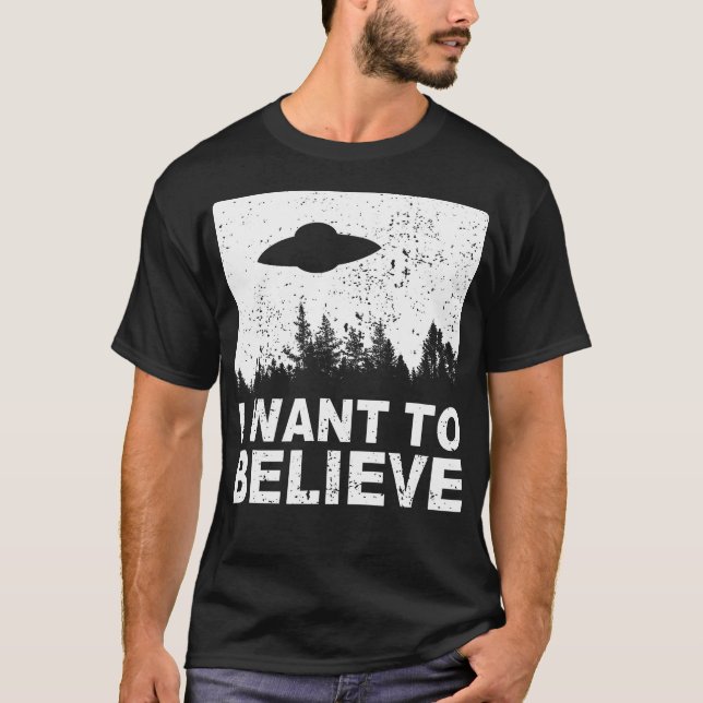Jag vill tro t shirt (Framsida)