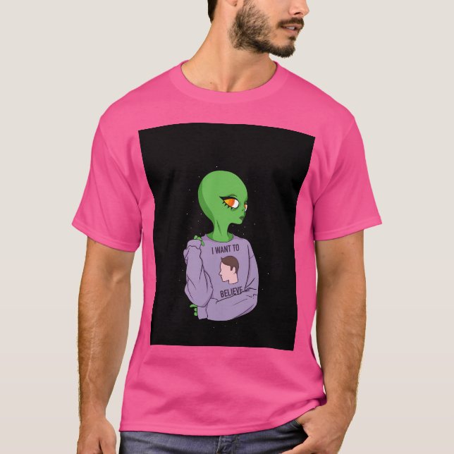Jag vill tro t shirt (Framsida)