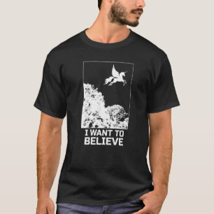 Jag vill tro Uap Outfit Alien. T Shirt
