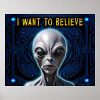 JAG VILL TRO Zeta Reticula Grått Alien Tech