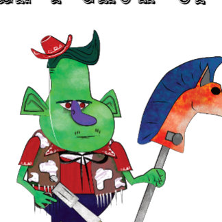 Jag vill vara cowboy t shirt