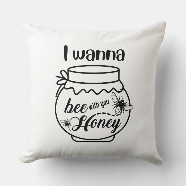 Jag vill vara din honung kudde (Framsida)