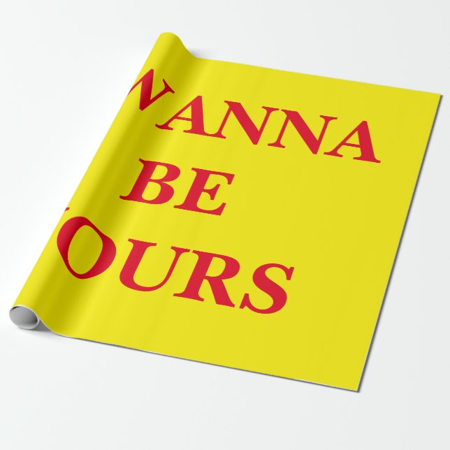 Jag vill vara din Pappra Presentpapper (Utrullad)