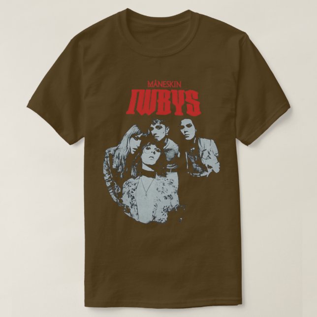 JAG VILL VARA DIN SLAVE MANESKIN T SHIRT (Design framsida)