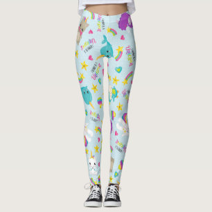 Jag vill vara en encorns Leggings