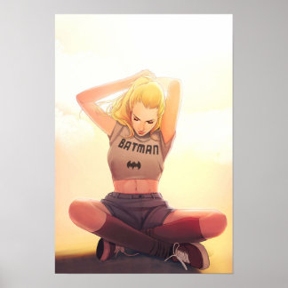 Jag vill vara en superhjälte poster