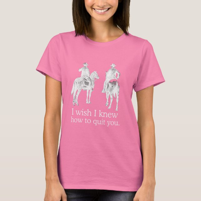 JAG VILL VETA HUR DU SKA AVSLUTA 2 T-SHIRT (Framsida)