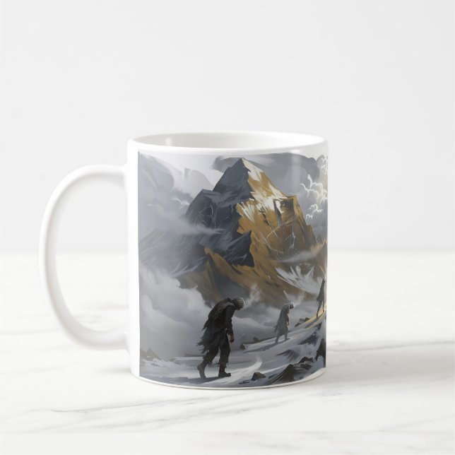 Jag vill veta vad kärlek är Golden Light Mugg (Vänster)