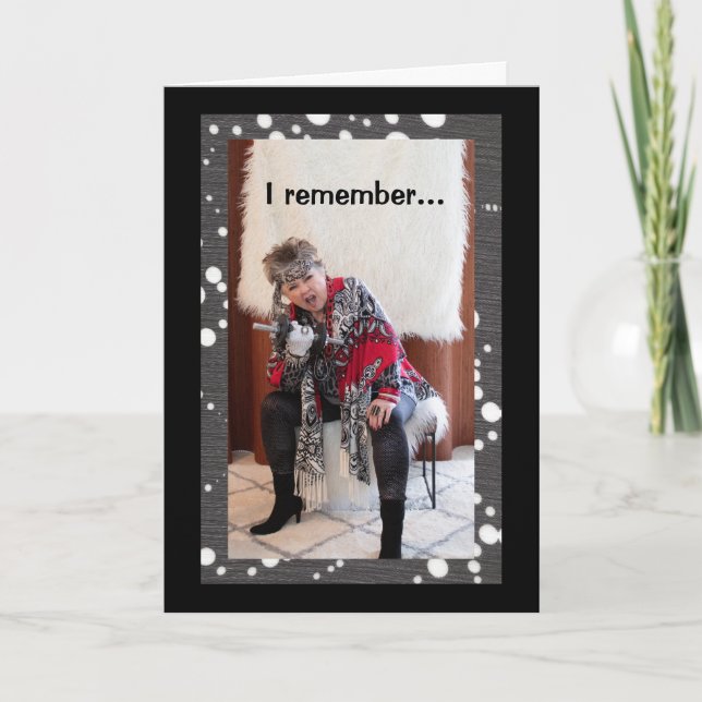 Jag ville alltid vara OLDER-kort Kort (Framsida)