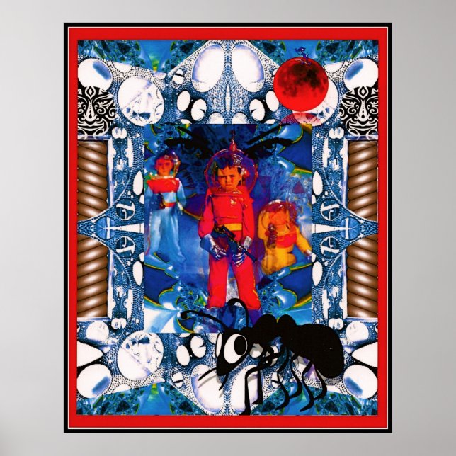 Jag ville bli rymdman poster (Framsidan)