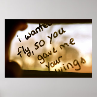 Jag ville flyga poster