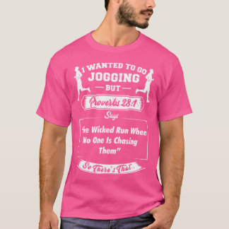 Jag ville gå och jogga 28 1 Löpning T Shirt
