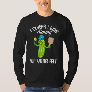 Jag ville ha din Feet Pickleball. T Shirt