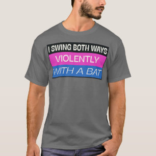 Jag visar båda sätten roligt visselpapper t shirt