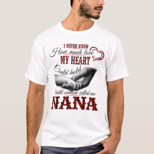 Jag visste aldrig hur mycket kärlek mitt hjärta ku t shirt