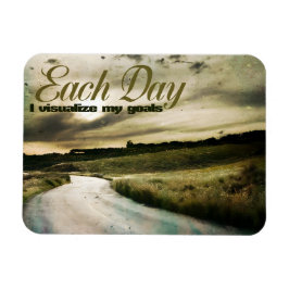 "Jag visualiserar mina mål" Flex för mobilitetsbek Magnet