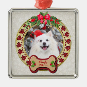 Jag Voffar Dig En God Jul Personlig Hund Gåva Julgransprydnad Metall
