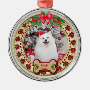 Jag Voffar Dig En God Jul Personlig Hund Gåva Julgransprydnad Metall