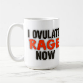 Jag vulkar Rage Now Kaffemugg