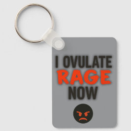 Jag vulkar Rage Now Nyckelring