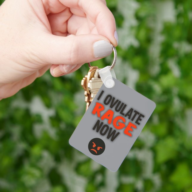 Jag vulkar Rage Now Nyckelring (Hand)