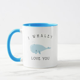 Jag Whaley Kärlek You Mugg