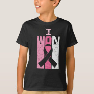 Jag Won Breast Cancer Awareness Warrior Survivor T Shirt