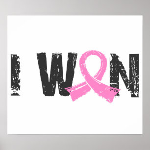 Jag Won Breast Cancer Poster