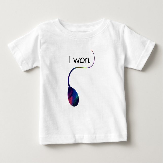 Jag Won Funny Infant T-shirt (Framsida)
