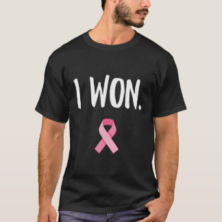 Jag Won K Ribbon Survivor Breast Cancer Awareness T Shirt