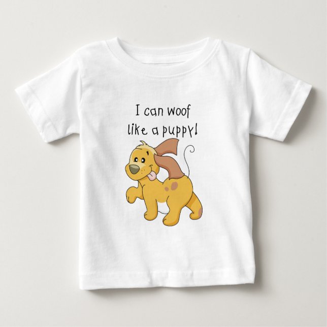 Jag Woof like a Puppy Tshirts and Gifts (Framsida)