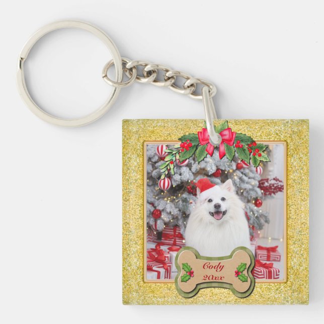Jag Woof You A God jul Personlig Hund Gift (Framsidan)