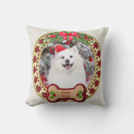 Jag Woof You A God jul Personlig Hund Gift Kudde
