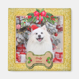 Jag Woof You A God jul Personlig Hund Gift Magnet