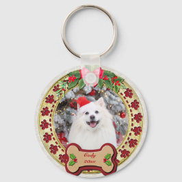 Jag Woof You A God jul Personlig Hund Gift Nyckelring