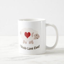 Jag Wooly Kärlek! Kaffemugg