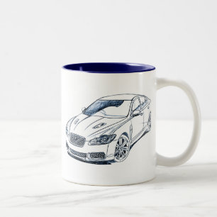 Jag XFR 2009 Två-Tonad Mugg